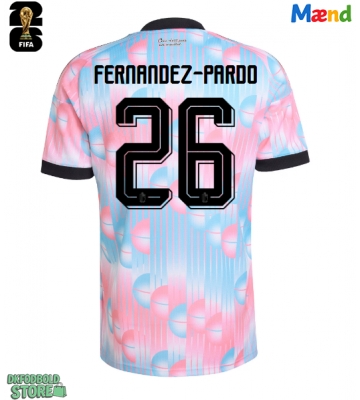Belgien Matias Fernandez-Pardo #26 Replika Udebanetrøje VM 2026 Kortærmet